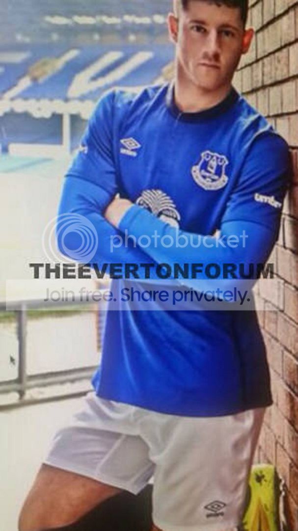 Veste Coupe-Vent Everton Umbro - Taille M, Bleue - Entraînement